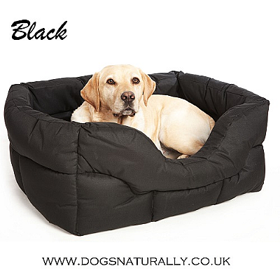 Rectangular Waterproof Dog Beds (Black)